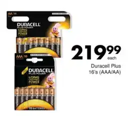 Save Hyper Duracell Plus AAA/AA offer