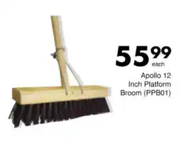 Save Hyper Apollo 12 Inch Platform Broom offer