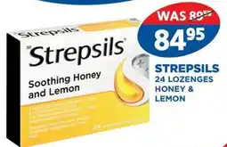 Link Pharmacy Strepsils Lozenges Soothing Honey and Lemon offer