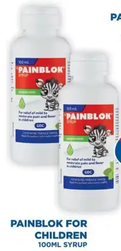 Link Pharmacy Painblok for children syrup offer