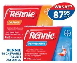 Link Pharmacy Rennie Chewable Tablets Assorted offer