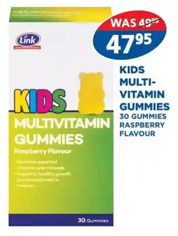 Link Pharmacy Link kids multivitamin gummies offer