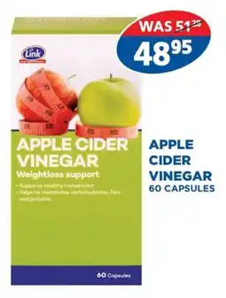 Link Pharmacy Link apple cider vinegar offer