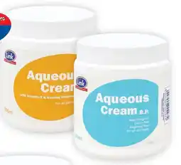 Link Pharmacy Link Aqueous Cream + Aqueous Cream with Vitamin E & Evening Primrose Oil offer
