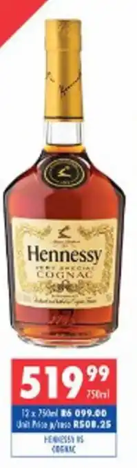 Ultra Liquors Hennessy VS Cognac offer