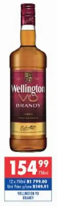 Ultra Liquors Wellington VO Brandy offer