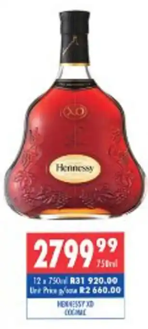 Ultra Liquors Hennessy xo cognac offer