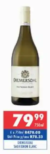 Ultra Liquors Diemersdal sauvignon blanc offer