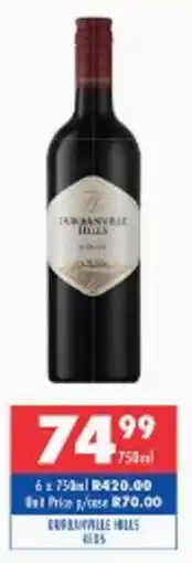Ultra Liquors Durbanville hills offer