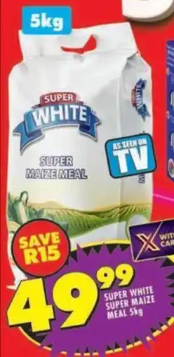 Shoprite Super white super maize meal offer