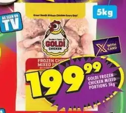 Shoprite Goldi frozen chicken mixed portions offer