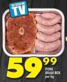 Shoprite Pork braai box offer