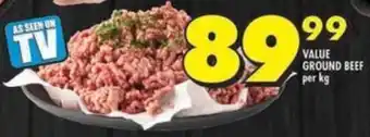 Shoprite Value ground beef offer