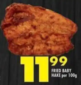 Shoprite Fried baby hake offer