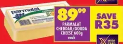 Shoprite Parmalat cheddar/ gouda cheese offer