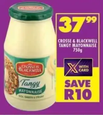 Shoprite Crosse & blackwell tangy mayonnaise offer