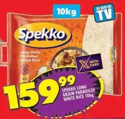 Shoprite Spekko long grain parboiled white rice offer