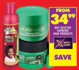 Shoprite Sofnfree hair products offer