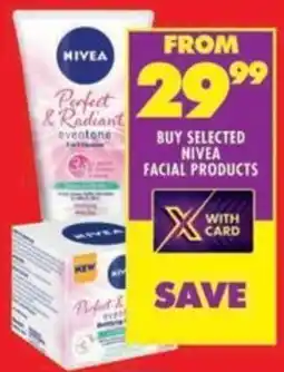 Shoprite Nivea facial products offer
