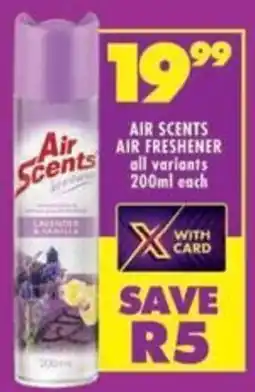Shoprite Air scents air freshener all variants offer