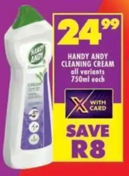 Handy andy cleaning cream all variants