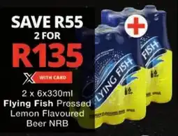 Checkers Flying Fish Pressed Lemon Flavoured Beer NRB offer