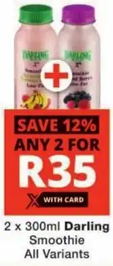 Checkers Darling Smoothie All Variants offer