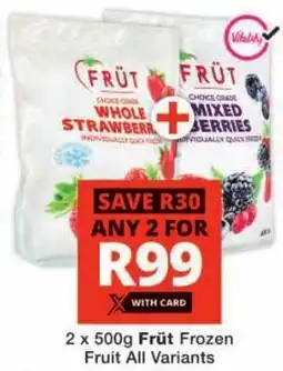 Checkers Früt Frozen Fruit All Variants offer