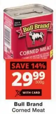 Checkers Bull Brand Corned Meat offer