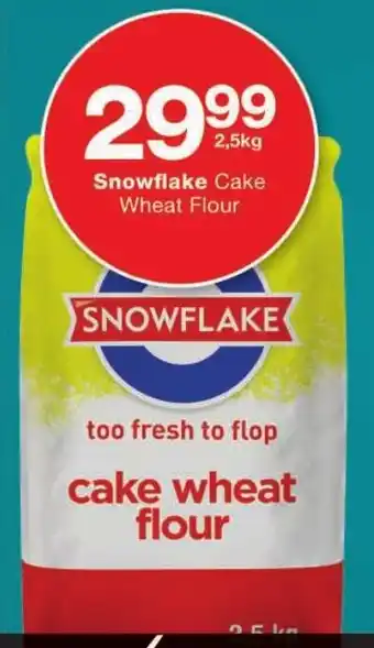 Checkers Snowflake Cake Wheat Flour offer