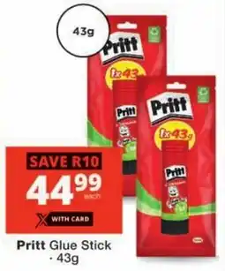 Checkers Pritt Glue Stick offer