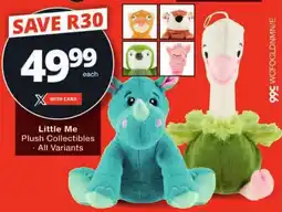 Checkers Little Me Plush Collectibles offer
