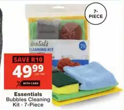 Checkers Essentials Bubbles Cleaning Kit offer