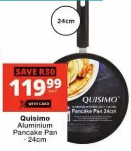 Checkers Quisimo Aluminium Pancake Pan offer