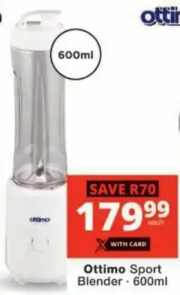 Checkers Ottimo Sport Blender offer