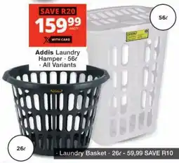Checkers Addis Laundry Hamper offer