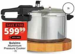 Checkers Quisimo Aluminium Pressure Cooker offer
