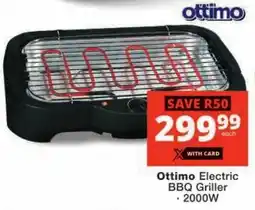 Checkers Ottimo Electric BBQ Griller offer