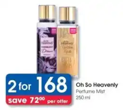 Clicks Oh So Heavenly Perfume Mist offer