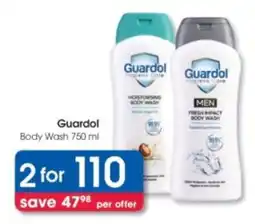 Clicks Guardol Body Wash offer