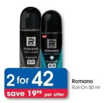 Clicks Romano Roll-On offer