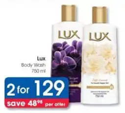 Clicks Lux Body Wash offer
