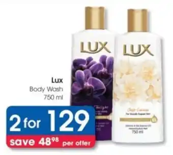 Clicks Lux Body Wash offer