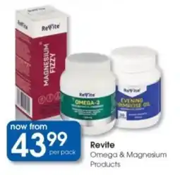 Clicks ReVite Omega & Magnesium Products offer