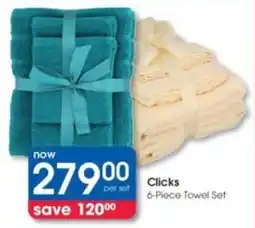 Clicks Clicks Towel Set offer