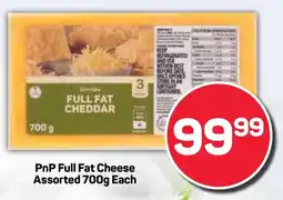 Pick n Pay Hypermarket PnP Full Fat Cheese Assorted offer
