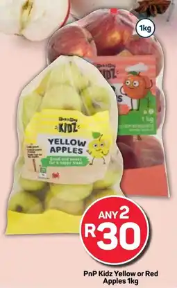 Pick n Pay Hypermarket PnP Kidz Yellow or Red Apples offer