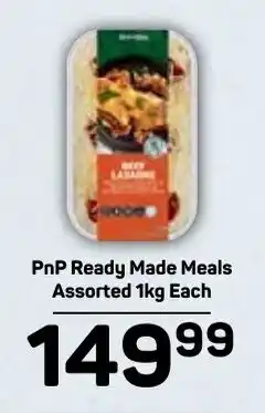 Pick n Pay Hypermarket PnP Ready Made Meals Assorted offer