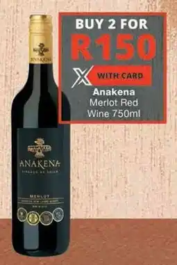 Checkers Anakena Merlot Red Wine offer