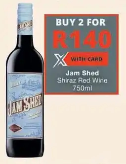 Checkers Jam Shed Shiraz Red Wine offer